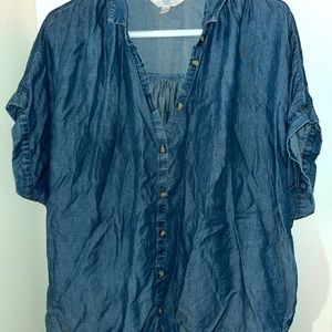 Denim Oversized Shirt